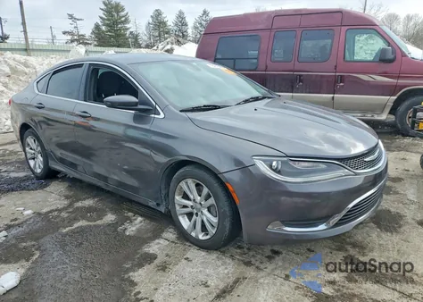 2015 Chrysler 200 Limited from USA, damaged, VIN 1C3CCCAB9FN659765